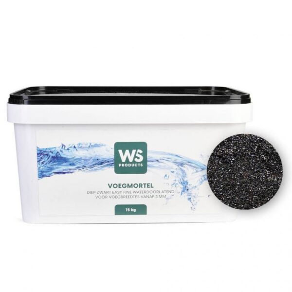 WS Voegmortel Easy Fine SF Diep Zwart 15 kg - Image 2