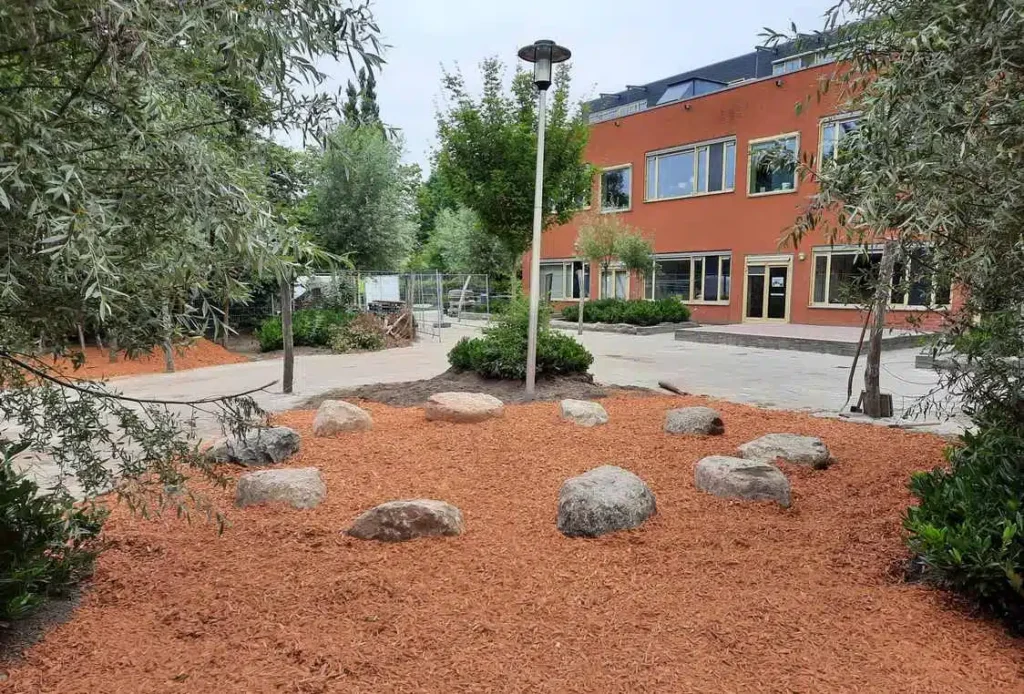 Zwerfkeien school Drachten